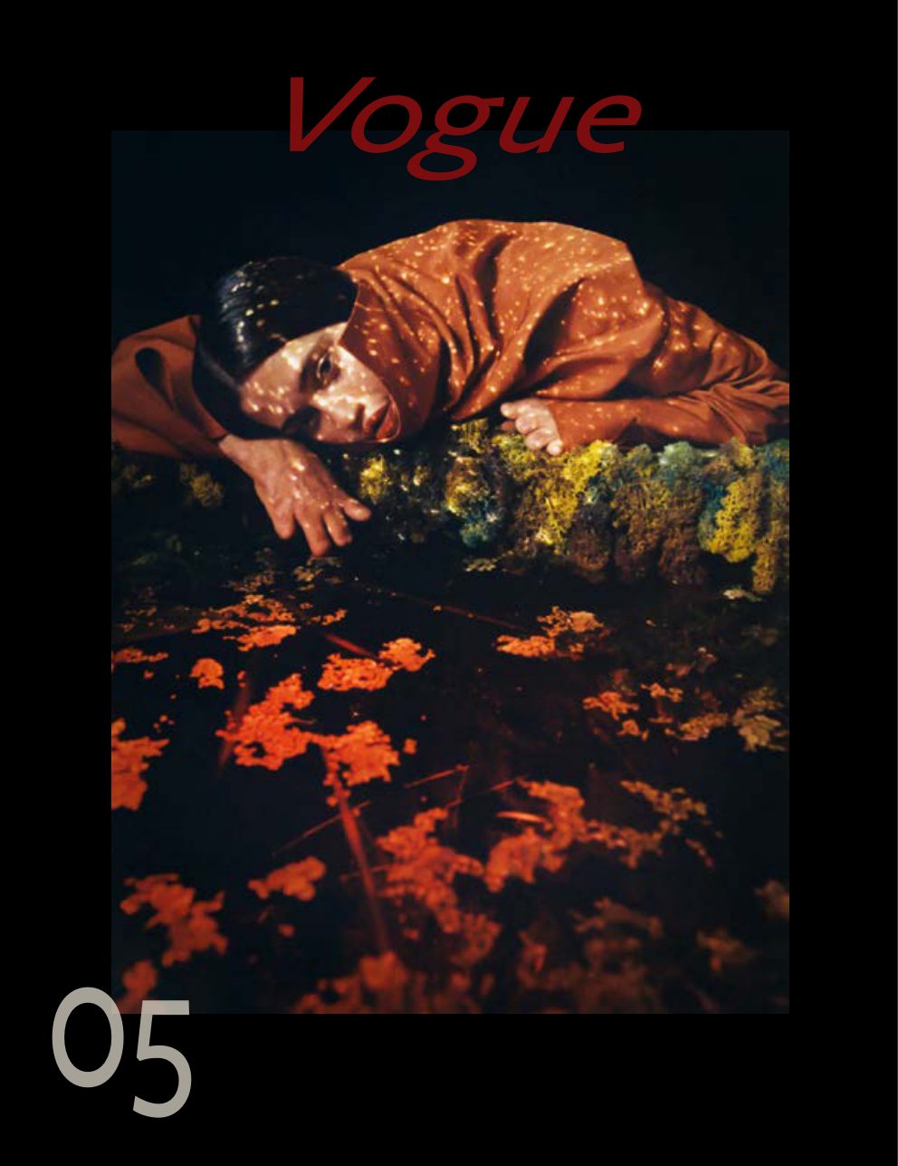 Vogue Italia feature shot with Veronica Yoko Plebani