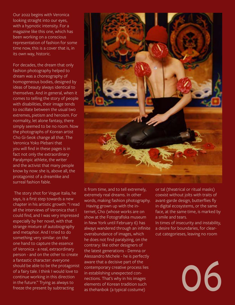 Vogue Italia feature