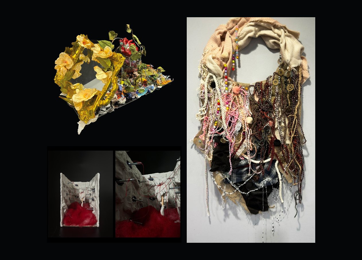 3D Collection: Tainted, Indifference and To Catch a Dream laid out together
