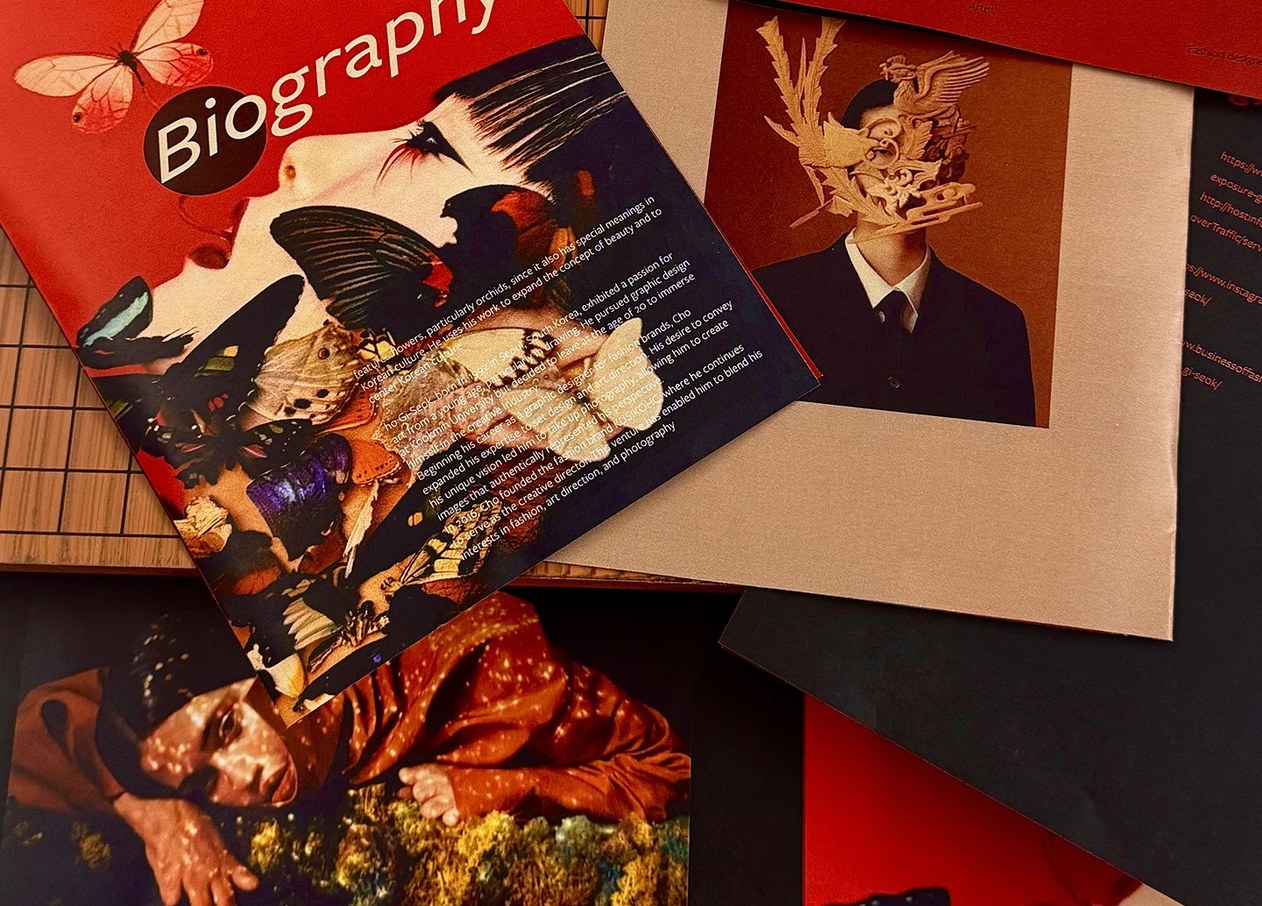 Cho Gi-Seok editorial brochure case study
